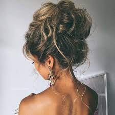 The wild curls give this hairstyle a messy look and can be. 25 Chic Braided Updos For Medium Length Hair Hairstyles Weekly