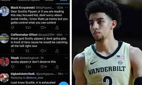 Her college student son, scottie jr., took to twitter to share his thoughts after his. Scotty Pippen Jr Fed Up With Mum Larsa Pippen S Dating Antics Nz Herald
