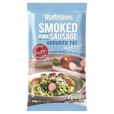 Maybe you would like to learn more about one of these? Mattessons Reduced Fat Smoked Pork Sausage Ocado