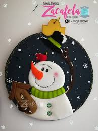Cuadro Esfera Nieve Manualidades Navidenas Cuadros De Navidad Fieltro Manualidades Navidad