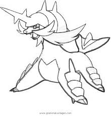 Pokemon Admurai Gratis Malvorlage In Comic Trickfilmfiguren Pokemon Ausmalen