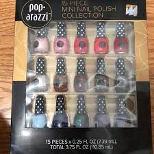 Nicole by opi nail polish assorted colors full size no duplicates lot of 6. Pop Arazzi Makeup Nib Poparazzi Nail Polish Set 5 Mini Bottles Poshmark
