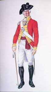 British Officer Battle Of Yorktown 28th September To 19th October 1781 In The American Rev American Revolution American Revolutionary War British Army Uniform