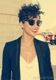 Alicia Keys Alicia Keys Short Hair Short Hair Styles Short Curly Hair