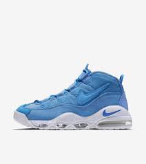 Men's lifestyle and basketball mid top shoes. Nike Air Max Uptempo 95 University Blue Nike Snkrs Be