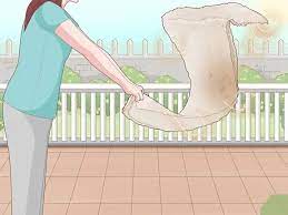 The result is a rug that's a unique work of art. 4 Ways To Clean A Genuine Leather Sheepskin Rug Wikihow