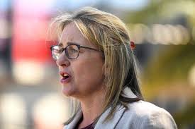 JACINTA ALLEN PRESSER, Acting Victorian Premier Jacinta Allan addresses the  media during a press
