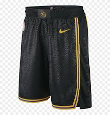 Great savings & free delivery / collection on many items. Los Angeles Lakers Nike City Edition Swingman Men S Los Angeles Lakers Shorts Black Clipart 2840890 Pikpng