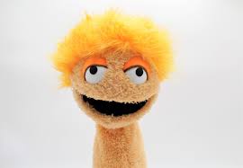 Gustav A Muppet Who Likes To Watch The Clouds Slide Across The Sky Hand Puppet In 2021 Hand Puppets Muppets Handmade Puppet