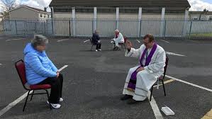Ask his forgiveness with all your heart with an act of contrition, and promise him, 'afterward i will go to confession.'. Covid 19 Dublin Priest Hears Confessions In Church Car Park Vatican News