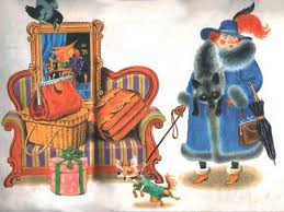 смотреть мультик незнайка в солнечном городе все серии подряд Woman And Her Baggage Illustration To Marshak S Children Poem Bagazh Molodye Mamy Malyshi