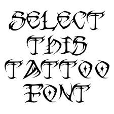 Cross the line is a tattoo studio name that dares you to be bold and adventurous, to cross the line. Tribal Fonts For Tattoos Font Generator