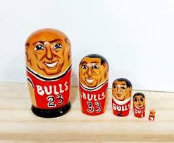 Chicago Bulls Nesting Dolls for sale