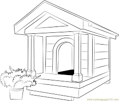 To get togepi started, draw a large half circle with a jagged top. Large Dog House Coloring Page For Kids Free Dog House Printable Coloring Pages Online For Kids Coloringpages101 Com Coloring Pages For Kids