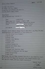 Contoh surat lamaran kerja adalah sebuah contoh surat lamaran untuk mendaftar/apply sebuah pekerjaan demikian surat lamaran ini ditulis, adapun seluruh dokumen yang telah saya ajukan benar adanya. Download Contoh Surat Lamaran Kerja Di Pabrik Kelapa Sawit Bagi