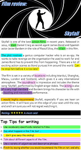 Skyfall Film Review English 2016 Review Essay English English Writing