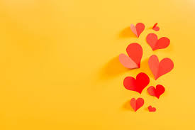 The yellow birds is the debut novel from american writer, poet, and iraq war veteran kevin powers. Flying Hearts On Yellow Background Free Stock Photo Picjumbo