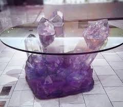 B Serene On Instagram Here S Some More Crystal Home Decor For You I Think Hgtv Should Do A Show Crystals In The Home Crystal Furniture Amethyst Decor