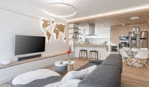 Maybe you would like to learn more about one of these? The Interior Of This Apartment Is Filled With Wood To Create A Warm And Welcoming Atmosphere