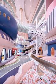 Parque Na China Simula Cidade Fantastica Para Criancas Playground Para Criancas Salas Legais Salao De Festa Infantil