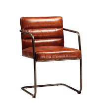 Retro Leather Arm Chair Vintage Leather Chairs Leather Accent Chair Leather Armchair