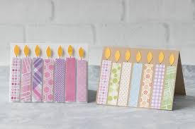 Make a birthday card online ⏩ crello make your friends and family feel happy birthday card generator create incredible happy birthday cards in a.create your own happy birthday card in minutes. Diy Easy Candle Birthday Cards Rose Clearfield