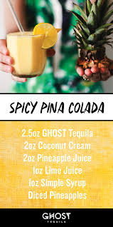 Ghost Pina Colada In 2020 Colada Pina Colada Cocktail Recipes