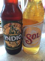 Cerveza Indio Y Sol Mexico Polar Bottle Beer Water Bottle