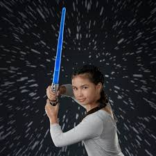 An elegant weapon from a more civilized age. Star Wars Rey Blaues Lichtschwert Spielzeug Fur Kinder Ab 6 Jahren Mit Lichtern Und Sounds Star Wars