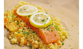 Lachs Couscous Packchen Chefkoch Rezept Rezepte Lachs Gerichte Couscous