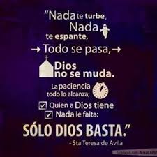 Nada te turbe nada te espante quien tien a dios. Stream Nada Te Turbe Fray Nacho By Estrella Lopez Listen Online For Free On Soundcloud