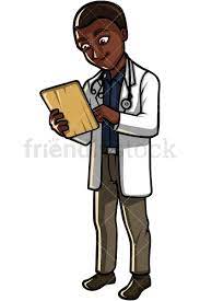 Drag and drop file or browse. Black Doctor Cartoon Vector Clipart Friendlystock In 2021 Cartoons Vector My Children Quotes Vector Illustration