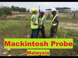 Distance of 0.3 m is measured and marked on the rod start from the tip of the. Mackintosh Probe Test Procedure In Malaysia Youtube