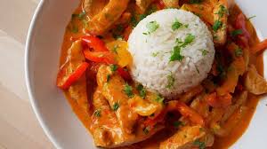 Paprika Rahm Geschnetzeltes Mit Reis Ichkocheheute De Recipe Healthy Cooking Food Stuffed Peppers