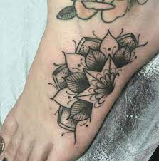 Mandala Foot Tattoo Mandala Foot Tattoo Foot Tattoo Foot Tattoos