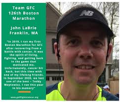 Running for Team GFC for a 2nd time, John LaBrie returns with a heavy  heart. Running in memory of his close friend & running partner who lost his  battle with cancer in