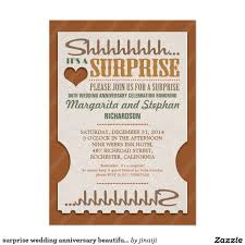 Surprise Wedding Anniversary Beautiful Invitations Zazzle Com Funny Wedding Invitations Fun Wedding Invitations Surprise Wedding