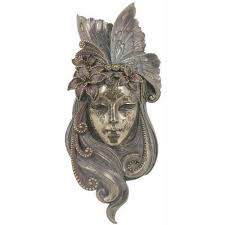 Veronese Carnival Duvar Mask Bronz Renk Maske Fiyati Ve Ozellikleri Gittigidiyor Maskeler Antika Renkler