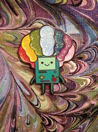 Adventure Time Bmo Hat Pin Etsy Hat Pins Pin And Patches Pin Collection