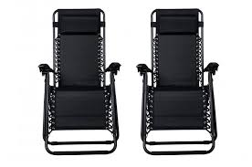 Zero Gravity Chairs Case Of 2 Black Lounge Patio Chairs Outdoor Yard Beach O62 Fdw Outdoor Chairs Zero Gravity Chair Patio Zero Gravity Chair