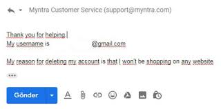 An email notification with the url of the unlocked reward will be sent. How To Delete Myntra Account Delete Myntra Com Account
