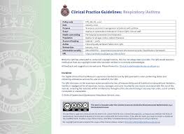At 10 months, the employee is appointed to perform higher duties at ao6 for 3 weeks. Https Www Ambulance Qld Gov Au Docs Clinical Cpg Cpg Asthma Pdf