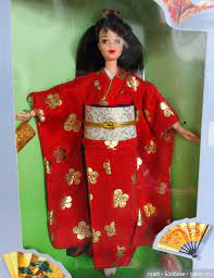 Happy New Year Japanese Barbie Doll Ajh Happy New Year Barbie 1995 Hrdsindia Org