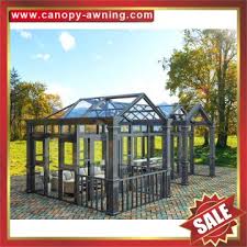 There are many types to choose from, but aluminum is not a strong insulator compared to other materials, therefore minimizing the energy efficiency of these frames. Prefab Outdoor Garden Glass Aluminum Aluminium Alu Metal Sunroom Sun House Room Kits Manufacturers Global Sources