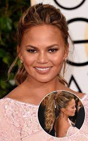 How To Elevate A Ponytail To Red Carpet Status Hair Trends Messy Short Hair High Ponytail With Scrunchie