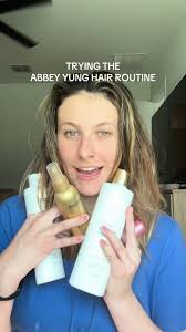 Abby Yung Dove Shampoo