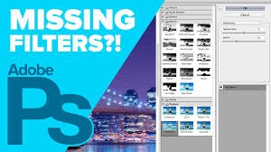 In this tutorial, we'll learn all about iris blur, the second of three new blur filters found in the blur gallery in photoshop cs6. How To Find Missing Filters In Photoshop Youtube