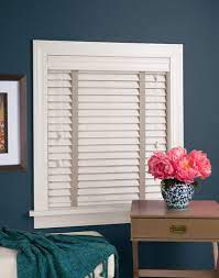 Shutter & blind repair experts. White Faux Wood Everwood Blind With Decorative Tapes Wood Blinds White Wood Blinds Blinds