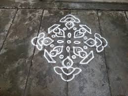 11 to 6 pongal rangoli kolam design (2018) this tutorial will show you how to draw. Pulli Kolam Simple Pulli Kolam