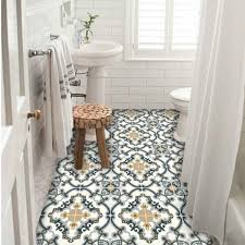 Tile Stickers Tiles For Kitchen Bathroom Back Splash Floor Decals Hand Painted Medici Tile Sticker Pack In Charcoal Ochre Fliesenaufkleber Fliesen Sticker Und Fliesen Kuche